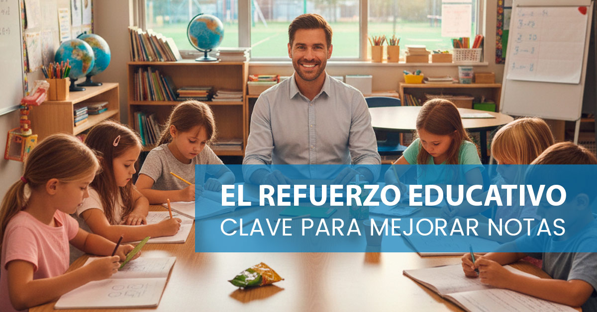 La importancia del refuerzo educativo para mejorar las notas